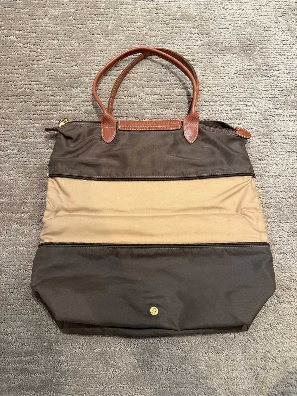 Longchamp Le Pliage Nylon Expandable Tote - Picture 9 of 13